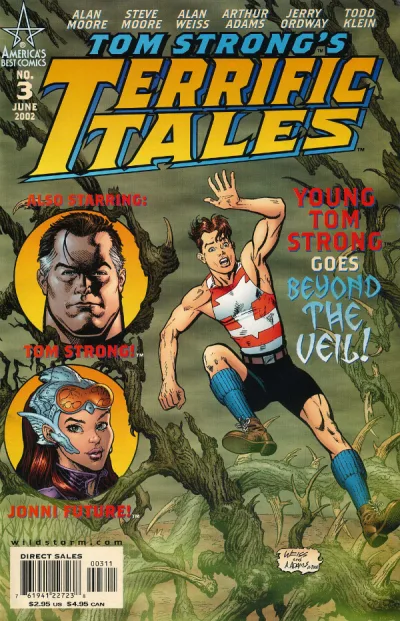 Cover of The Rule of Robo-Saveen!; The Seraglio of The Stars; Young Tom Strong And The View Beyond The Veil