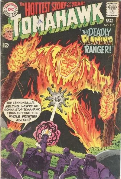 Cover of The Deadly Flaming Ranger