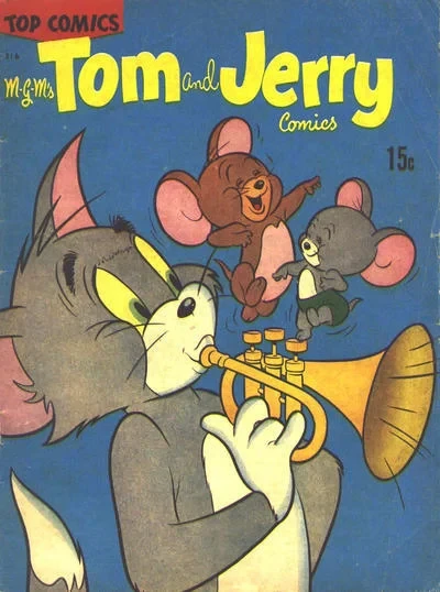 Cover of Tom and Jerry Comics