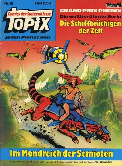 Cover of Die Schiffbrüchigen der Zeit - Im Mondreich der Semioten