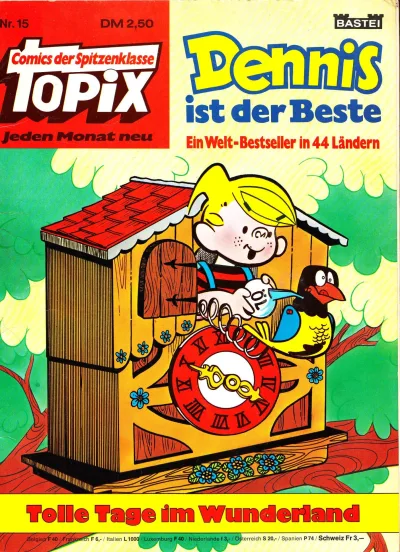 Cover of Dennis ist der Beste - Tolle Tage im Wunderland