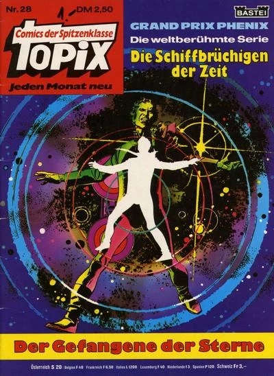 Cover of Die Schiffbrüchigen der Zeit - Der Gefangene der Sterne