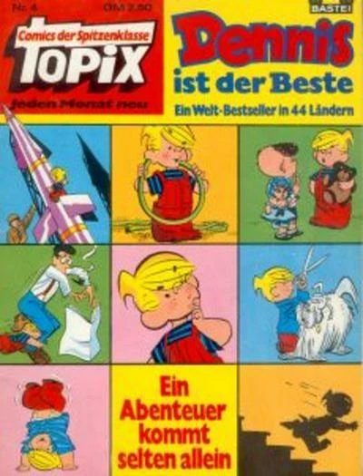 Cover of Dennis ist der Beste - Ein Abenteuer kommt selten allein