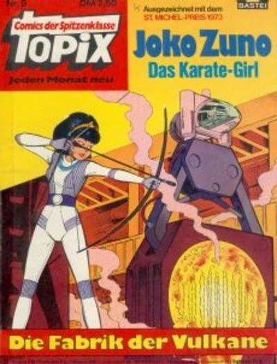 Cover of Joko Zuno das Karategirl - Die Fabrik der Vulkane