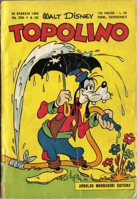 Cover of Topolino e il grande fuoco