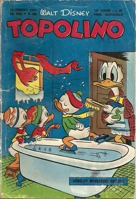 Cover of Paperino e il misterioso Mister Moster (p.1)