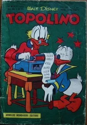 Cover of Paperino e il misterioso Mister Moster (p.4)