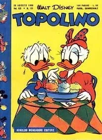 Cover of Topolino e il topazio dello zio in ozio (p.1)