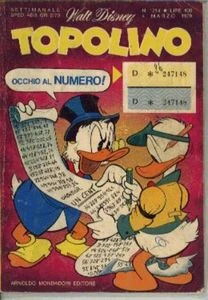 Cover of Topolino e la vernice generatrice