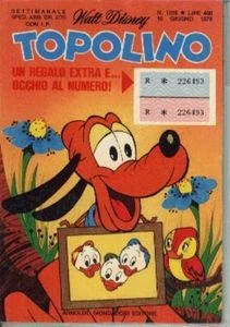 Cover of Topolino e le auto rubate