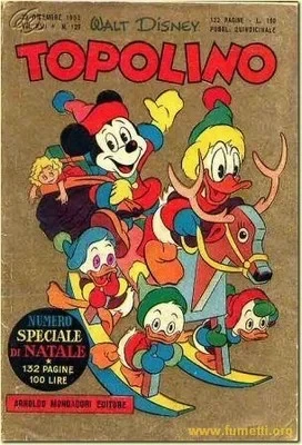 Cover of Topolino e la doppia vigilia di Natale (p.1)