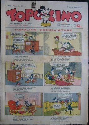 Cover of Topolino conciliatore