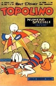 Cover of Paperino e la disfida dei tromboni (p.1)