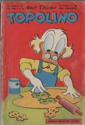 Cover of Paperino e la cometa della fortuna