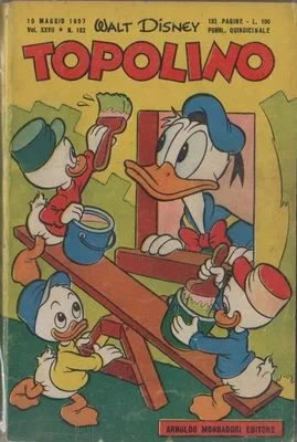 Cover of Paperino e i tre moschettieri (p.1)