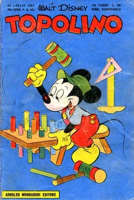 Cover of Topolino e la nave del microcosmo