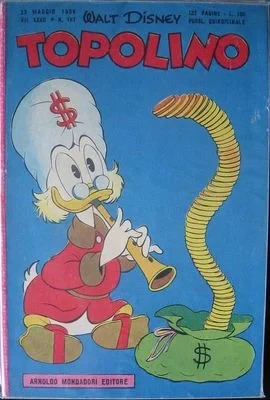 Cover of Paperino e la cura suggestiva