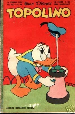 Cover of Topolino e il naufrago della Baia della Balena