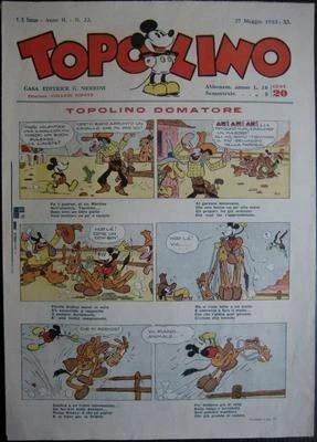Cover of Topolino domatore