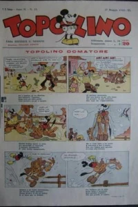 Topolino domatore