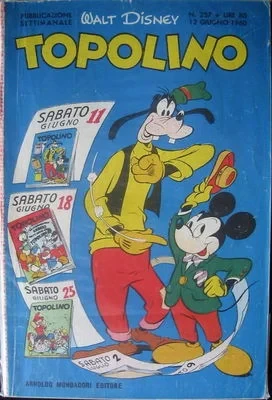 Cover of Topolino e la droga diabolica