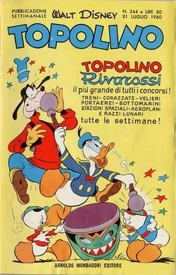 Cover of Topolino nella terra dei tuareg