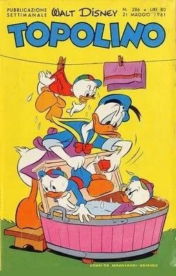 Cover of Paperino e l'orso del Klondyke