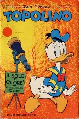 Cover of Paperino e il colosso del Nilo (p.1)