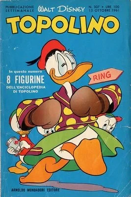 Cover of Topolino e il gigante della pubblicità (p.1)