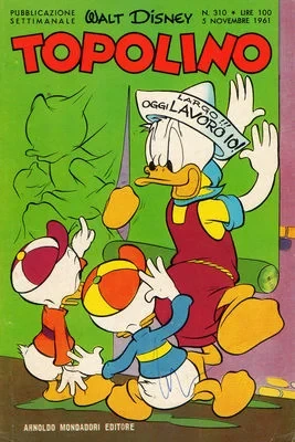 Cover of Paperino e il giro del mondo in otto giorni