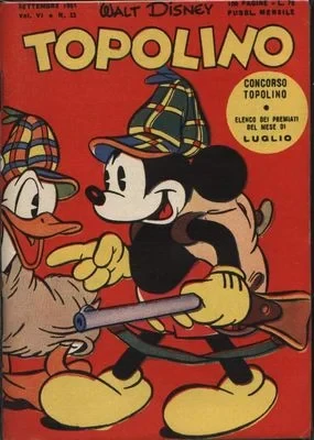 Cover of Topolino e la mosca Zeta Zeta (p.1)