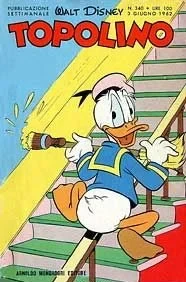 Cover of Paperino e la corsa all'oro