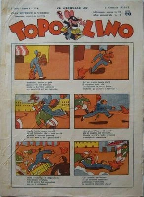 Cover of Il giornale di Topo Lino #4