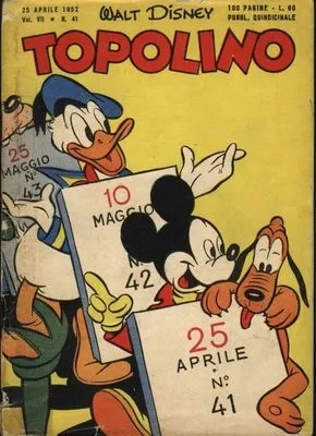 Cover of Topolino e il satellite artificiale (p.1)