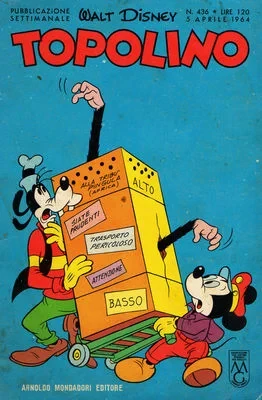 Cover of Topolino e il furto dei sette berretti