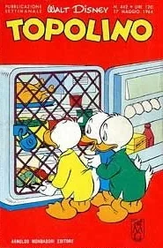 Cover of Zio Paperone e l'ottuagenaria a pedale