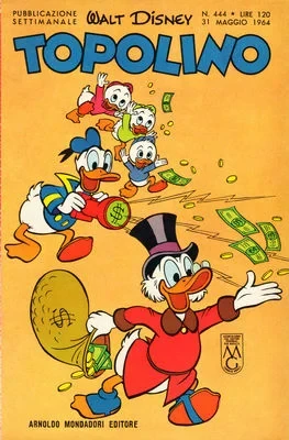 Cover of Zio Paperone spendaccione per ipnosi