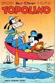 Cover of Topolino e il vortice ipnotico