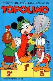 Cover of Paperino e il rally dei rulli