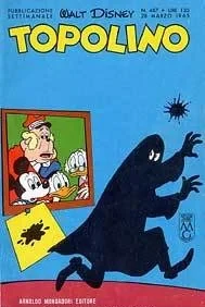 Cover of Topolino contro Macchia Nera e Mr. X
