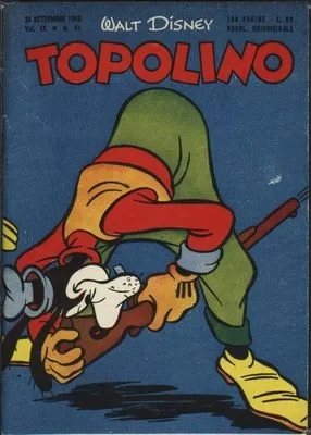Cover of Topolino e il club delle anitre gagliarde (p.1)