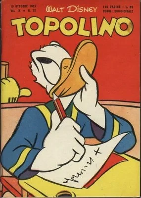 Cover of Topolino e il club delle anitre gagliarde (p.2)