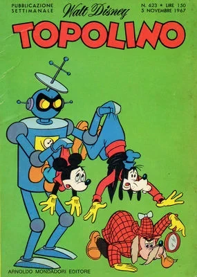 Cover of Topolino e i robot ribelli