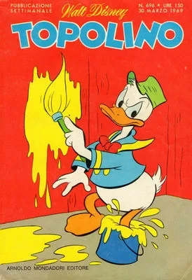 Cover of Paperino e le vacanze nel vecchio West