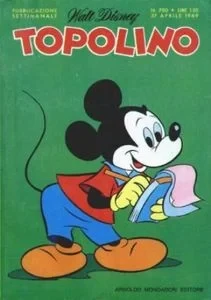 Cover of Topolino pioniere del vapore