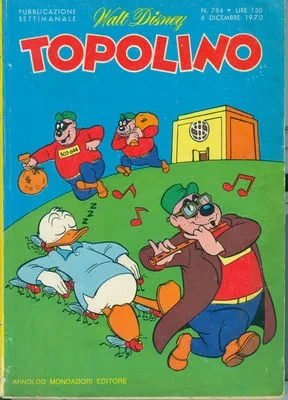 Cover of Paperino e lo specchio di Castalia