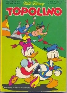 Cover of Topolino e la tigre col fiocco
