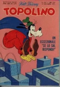 Cover of Topolino e la macchina talassaurigena