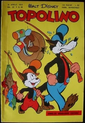 Cover of Topolino e il bandito evanescente (p.1)