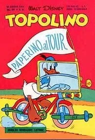 Cover of Paperino al Tour (p.1)